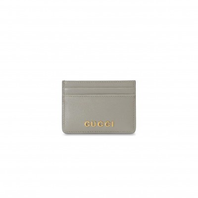 GUCCI CARD CASE WITH GUCCI SCRIPT 773428 (10*7cm)